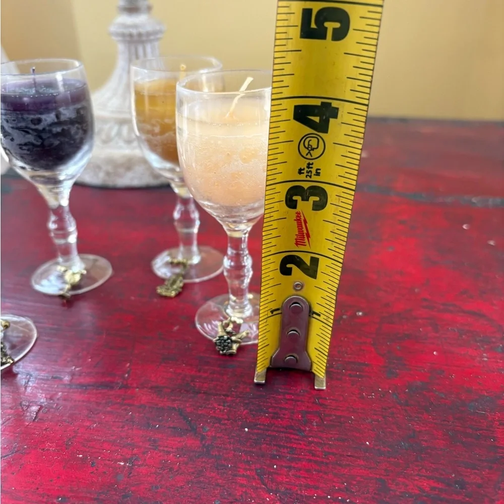 🍷Mini Wine Glass Candles